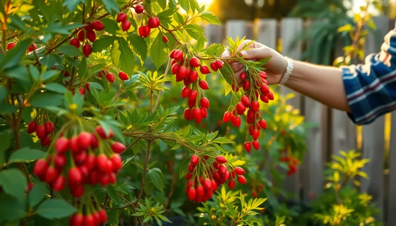 Baie de goji : adoptez ce superfruit asiatique pour un potager moderne et productif